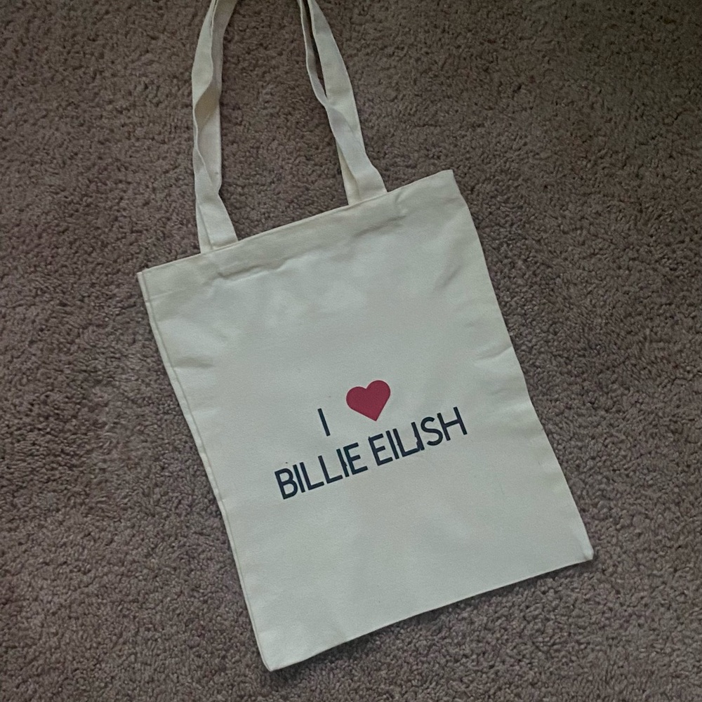Custom Billie Eilish Tote Bag Merch